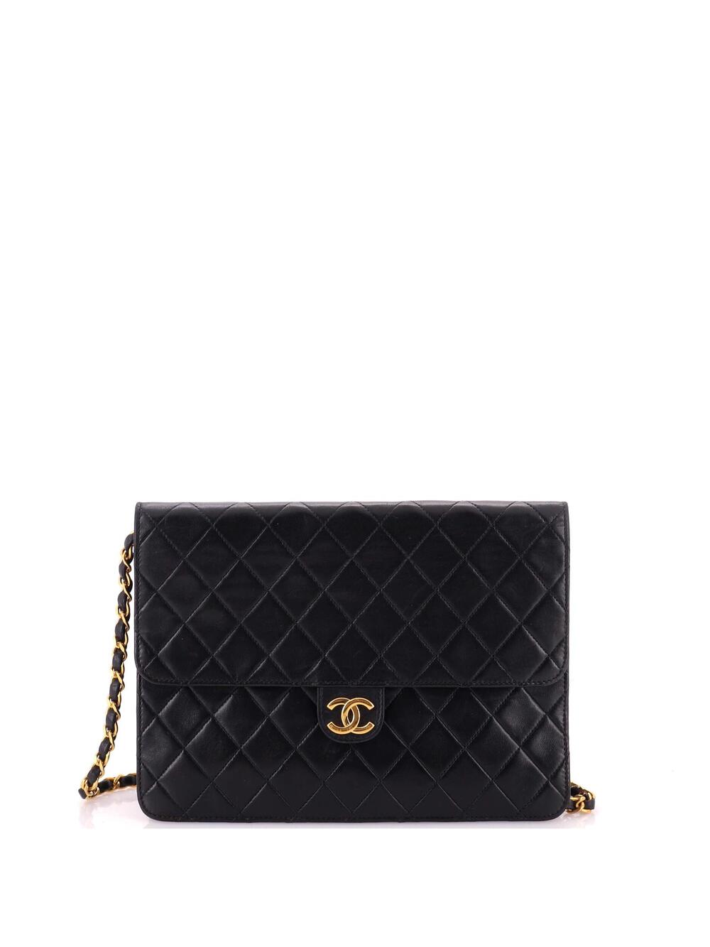 Chanel Vintage Clutch With Chain #299236C34B